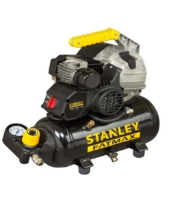 COMPRESSORE ARIA PORTATILE LUBRIFICATO STANLEY "FUTURA RANGE HY 227/8/6E" 6L 2HP